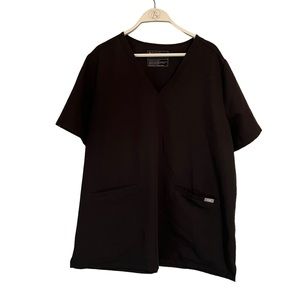 FIGS black scrub top xxl